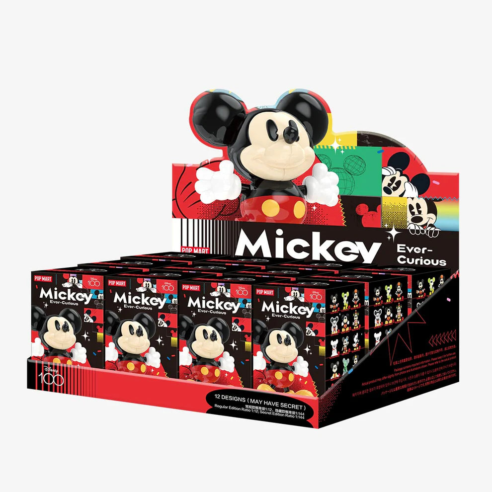 Mickey Ever Curious Pop Mart Blind Box Case