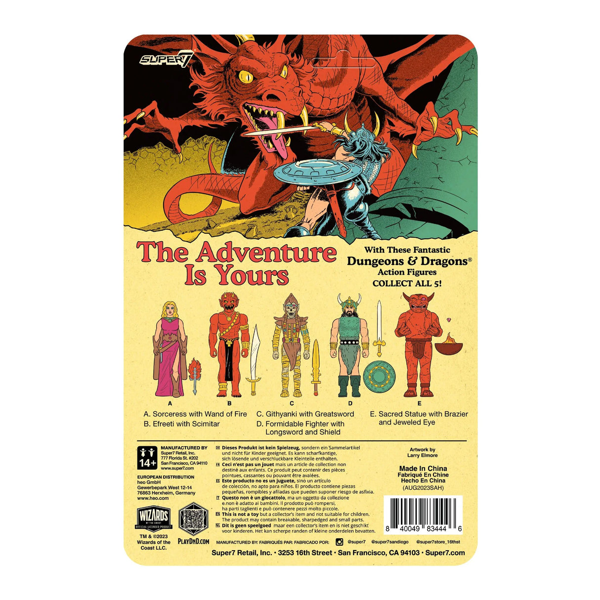 Formidable Fighter - Dungeons and Dragons ReAction Figures Wave 03