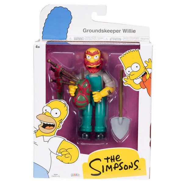 Simpsons Willie vinyl figure in retail packaging
