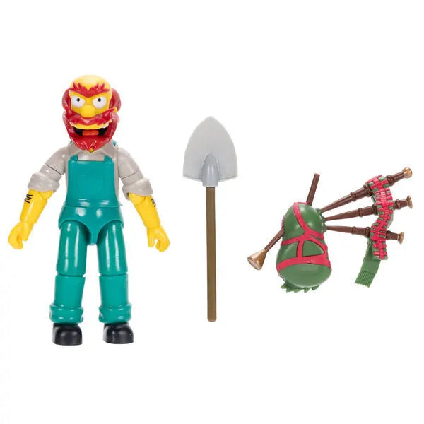 Groundskeeper Willie - The Simpsons 13cm Figure with Accesories