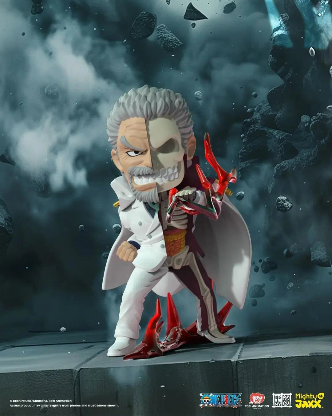 Garp Marine vinyl figure from Freeny’s Hidden Dissectibles One Piece edition