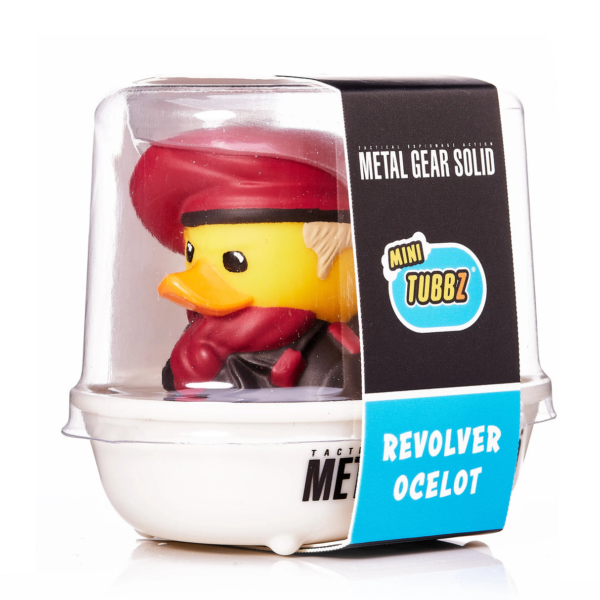 Packaged Revolver Ocelot Mini TUBBZ in clamshell box