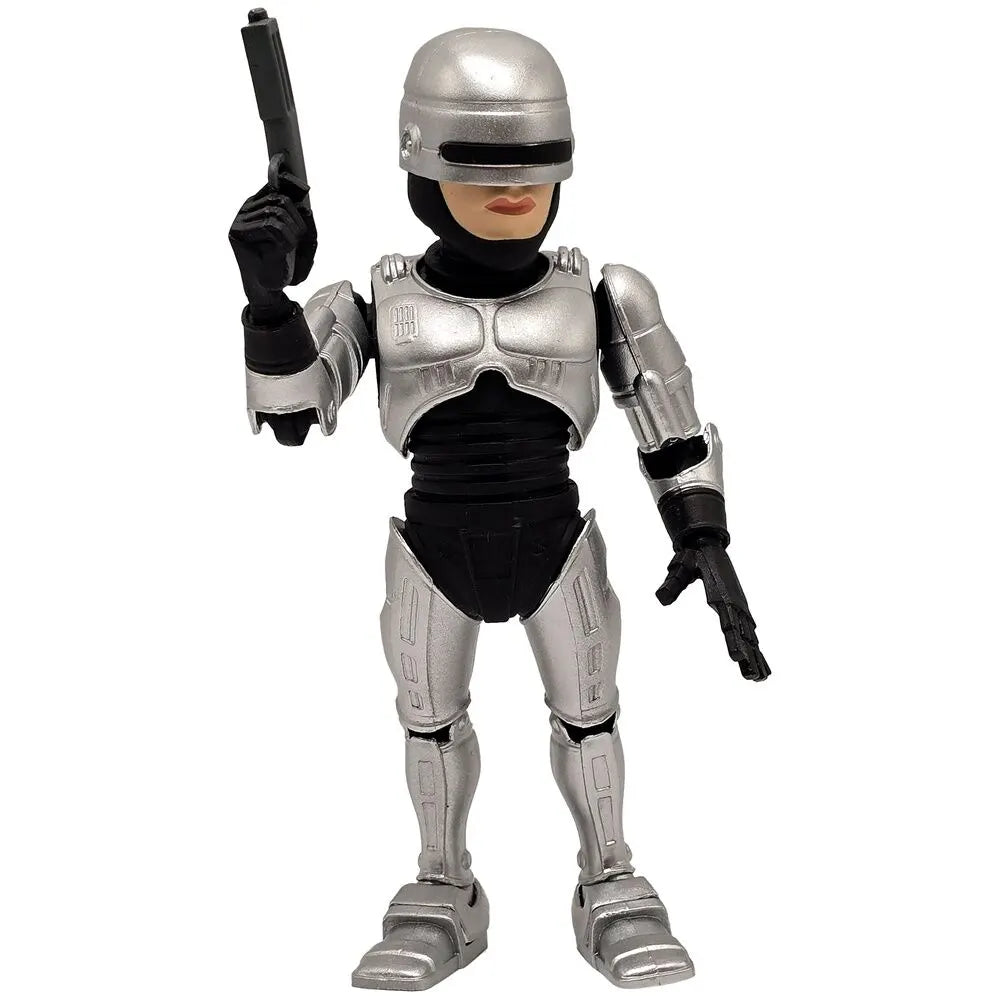 RoboCop Minix figure front view with helmet and armor