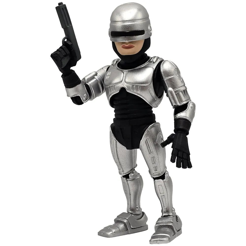 View of RoboCop Minix collectible with armor detail