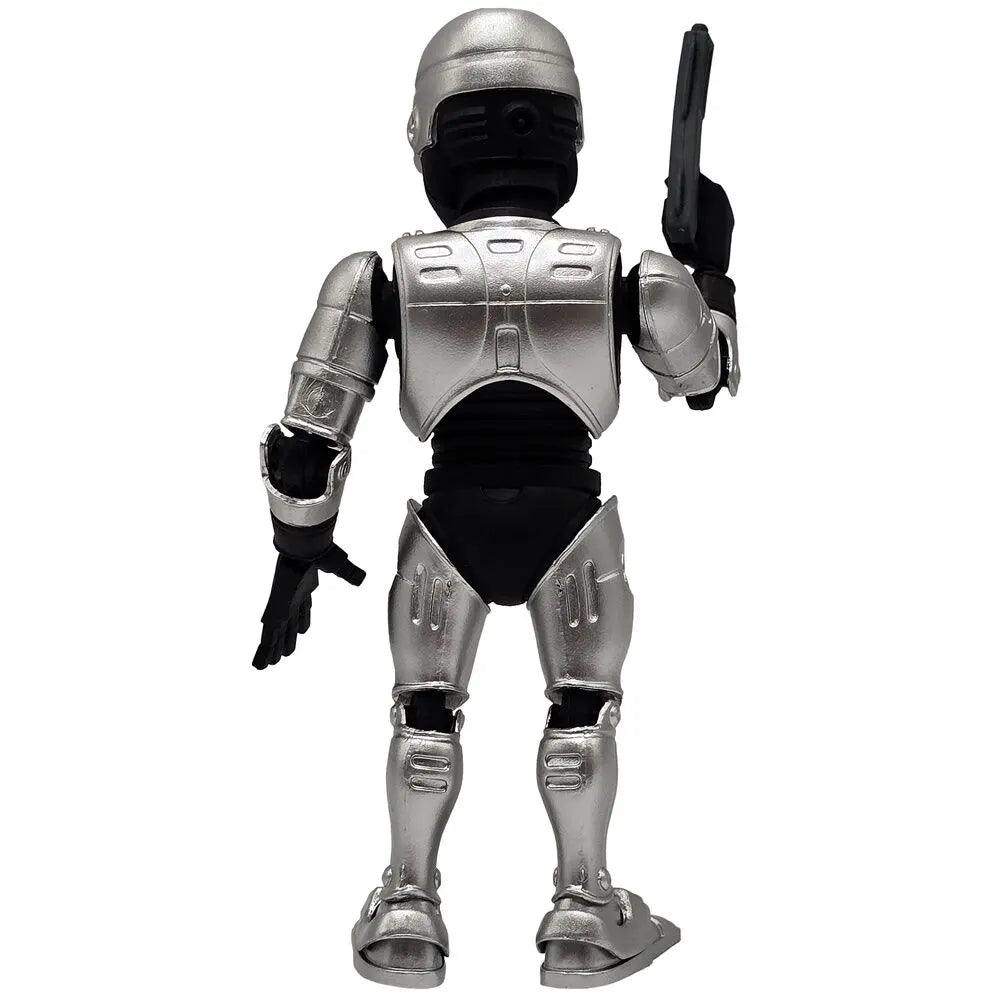 Back view of RoboCop Minix collectible with armor detail