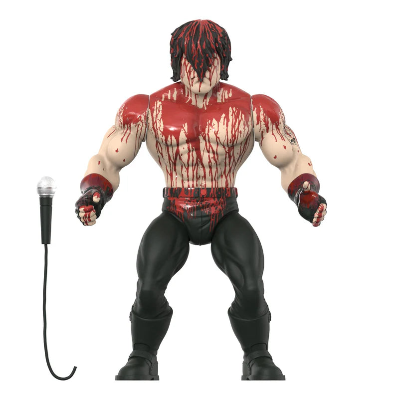 Samhain Bloody Glenn Danzig action figure holding microphone with dripping blood detail
