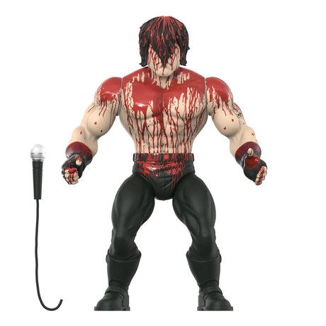 Samhain Bloody Glenn Danzig action figure holding microphone with dripping blood detail