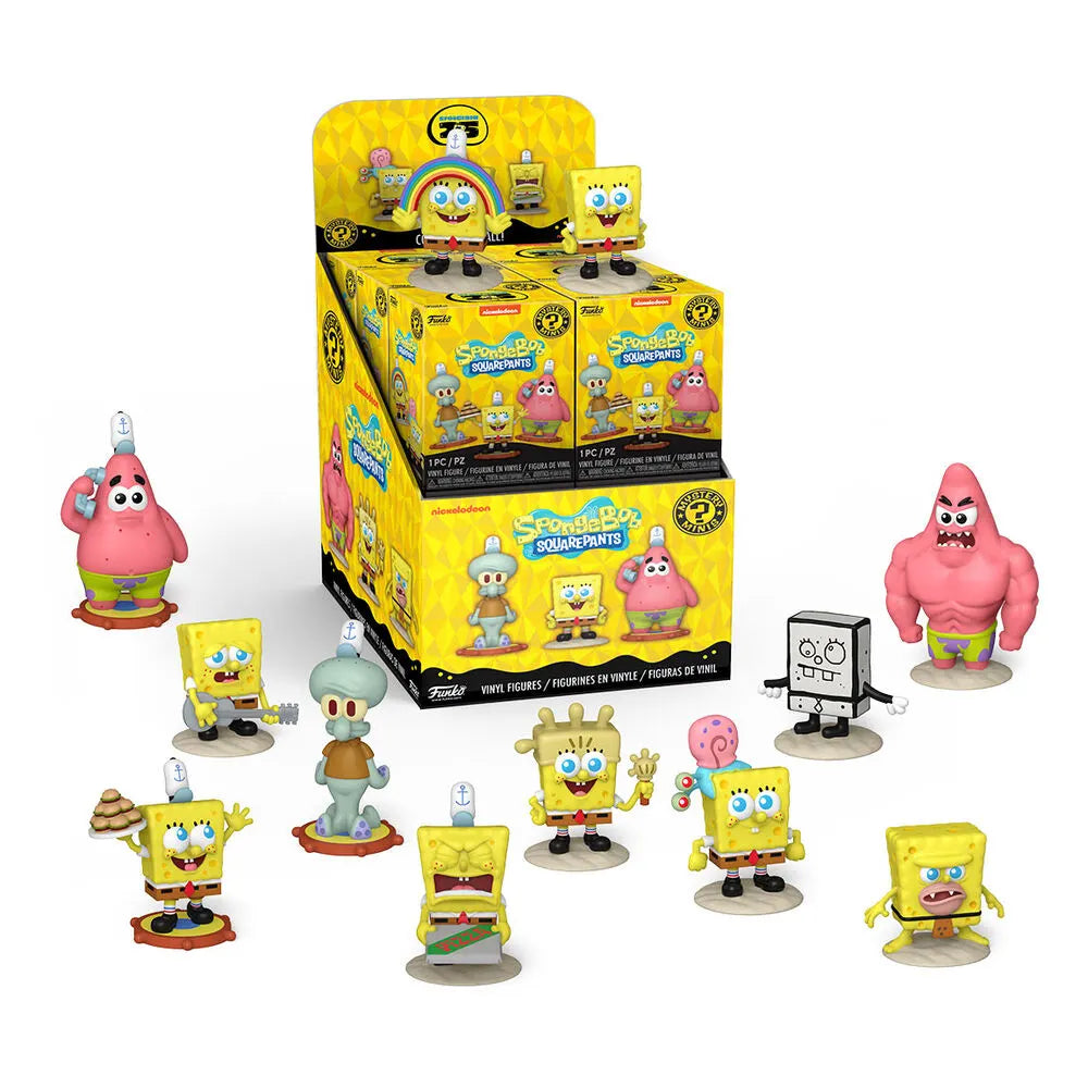 Funko Mystery Mini blind box packaging – SpongeBob series