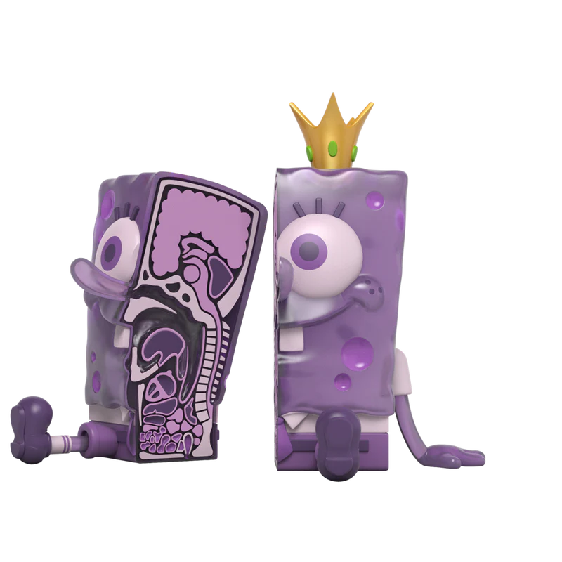 Anatomical SpongeBob XXPOSED with split open view