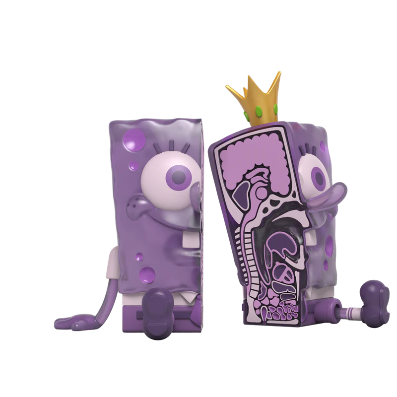 SpongeBob SquarePants King Jellyfish side angle vinyl toy