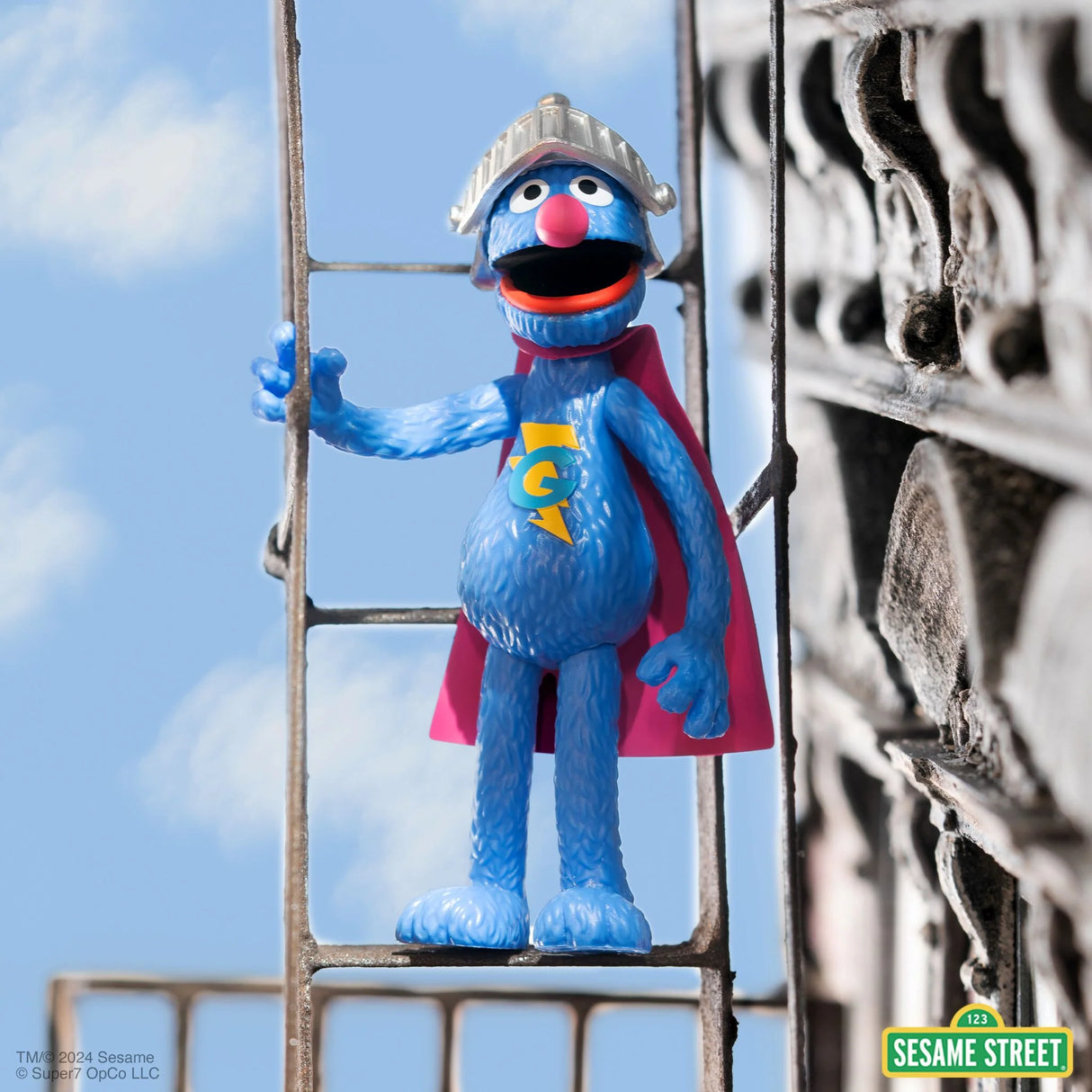 Super Grover - Sesame Street ReAction Figures Wave 3