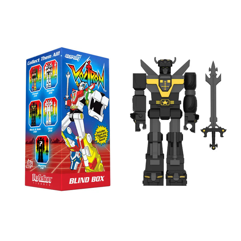 Super7 Voltron ReAction Blind Box Classic Version with Packaging