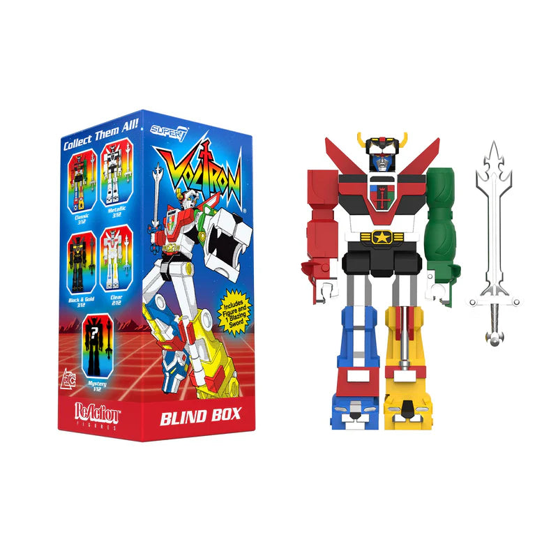 Voltron ReAction Figure with Packaging and Sword