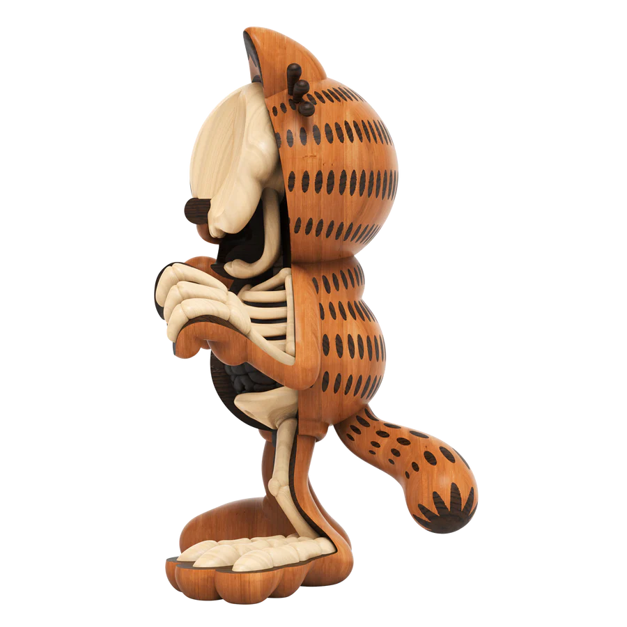 Woodworked Dissected Garfield by Jason Freeny x Mighty Jaxx