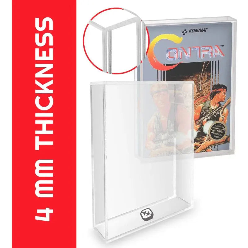Acrylic Case for NES Games 4mm Thickness