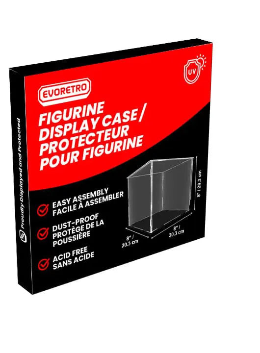 Acrylic Modular Figurine Display Case 20 cm Box