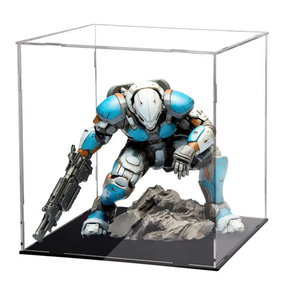 Acrylic Modular Figurine Display Case 30 cm Storage