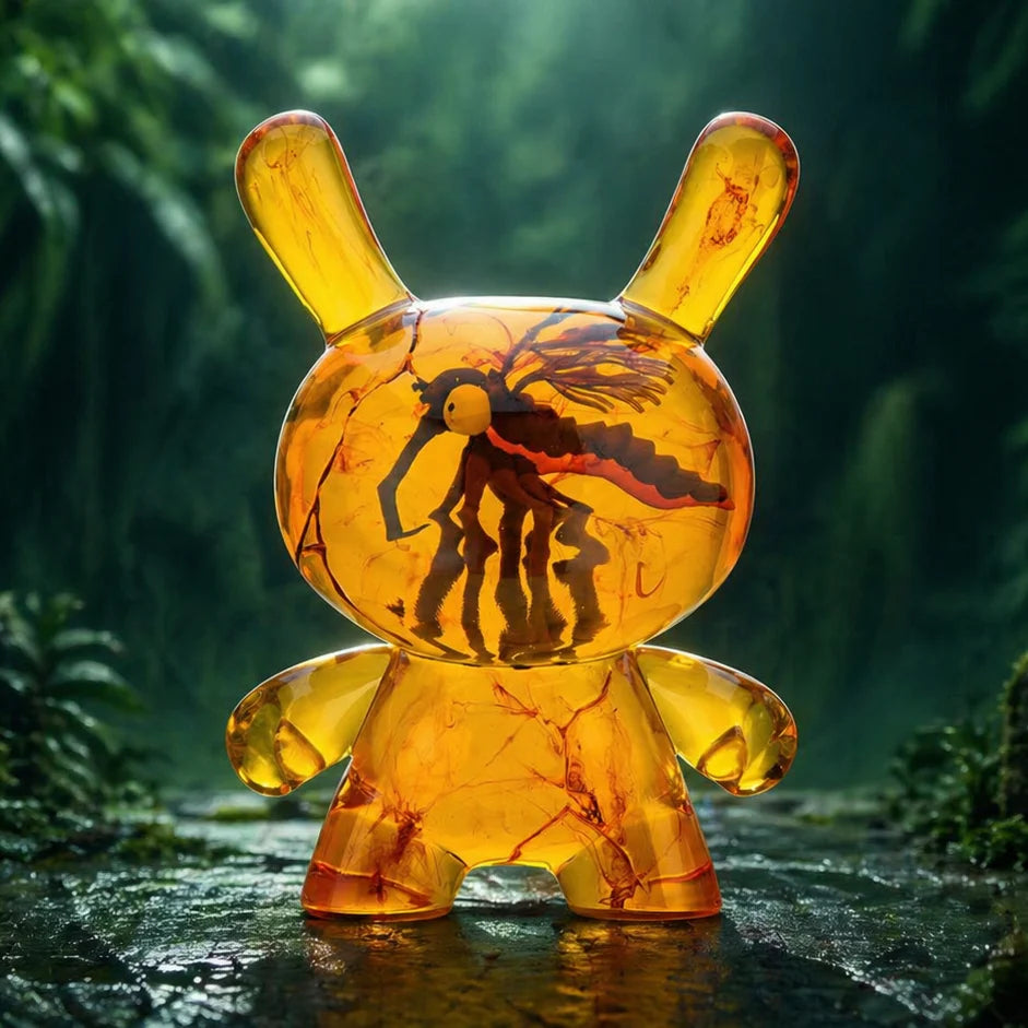 Amber Dunny Resin Art Toy