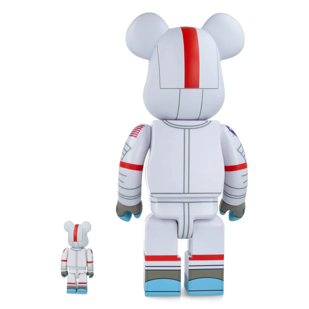 400% & 100% Bearbrick Set – Apollo 17 Astronaut (NASA)