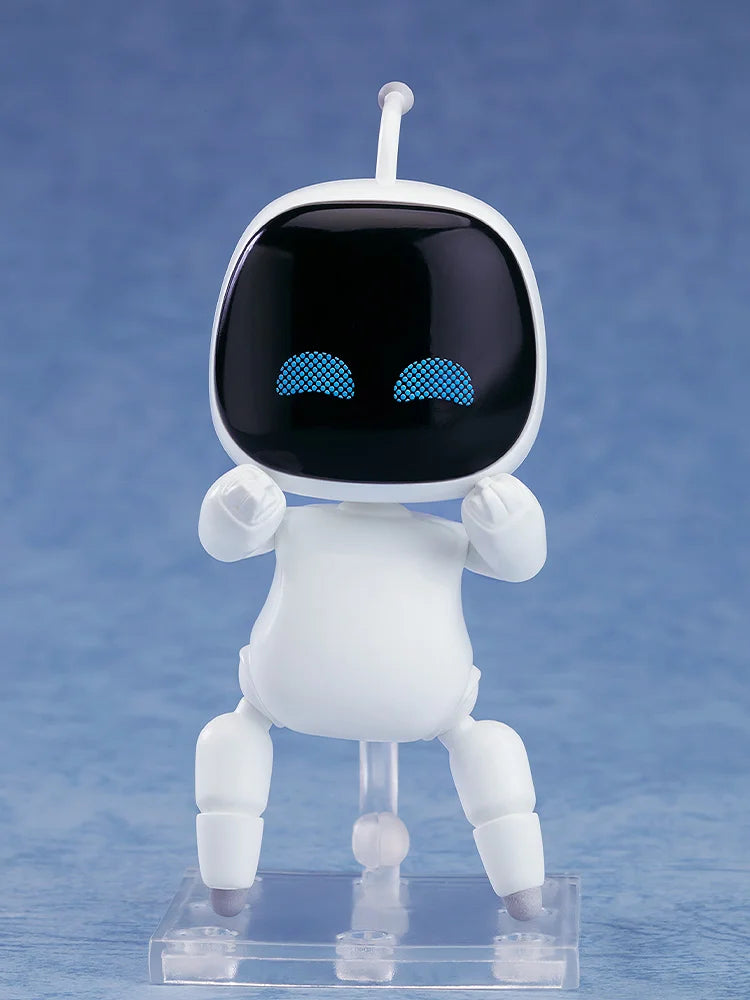 Astro Bot Nendoroid figure cheering pose with raised arms
