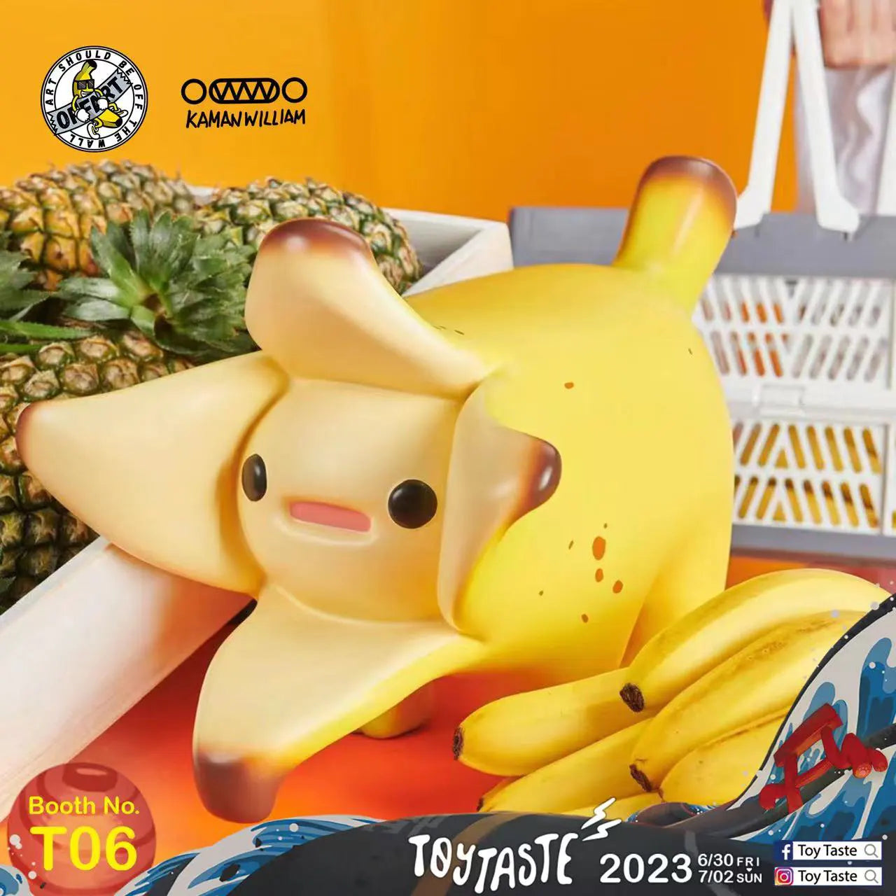 Bananaers Dog - Jumbo Version by OFFART X Kamanwillam