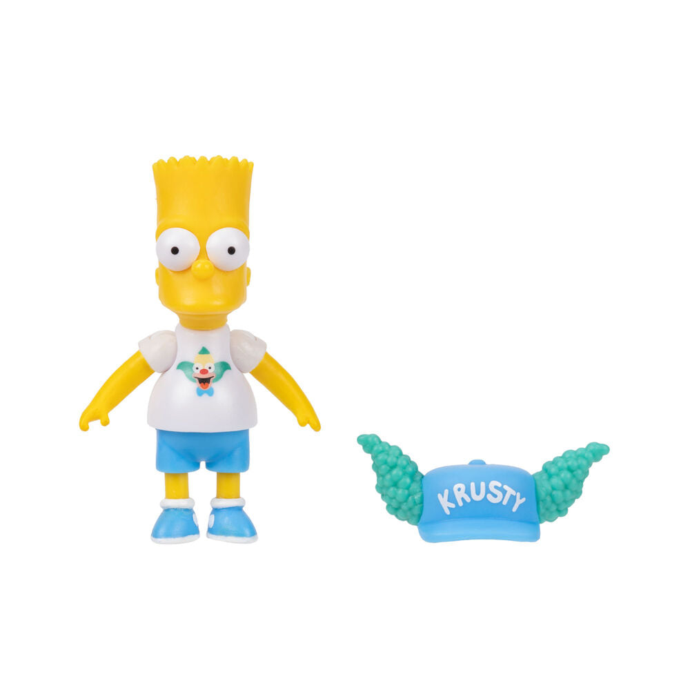 Bart Simpson The Simpsons figure wearing Krusty hat