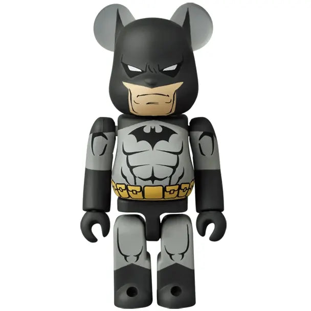Batman Hero BE@RBRICK Series 43 100 percent figure classic black and grey suit design
