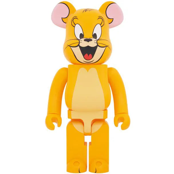 Front view of 1000% Bearbrick Jerry Classic Color vinyl figure