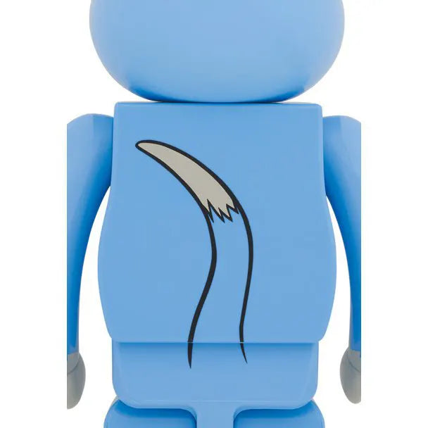 Back view of Tom Bearbrick featuring stylized tail detail