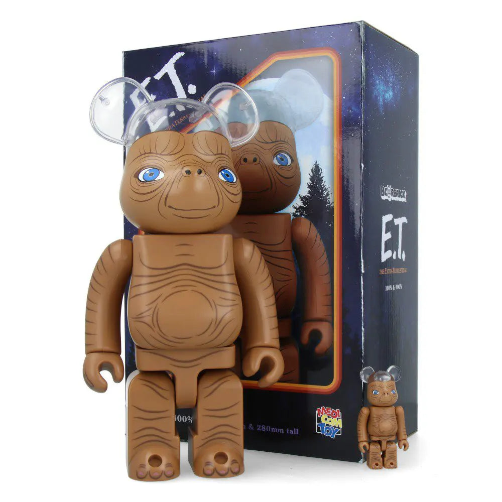 400% & 100% Bearbrick Set - E.T.