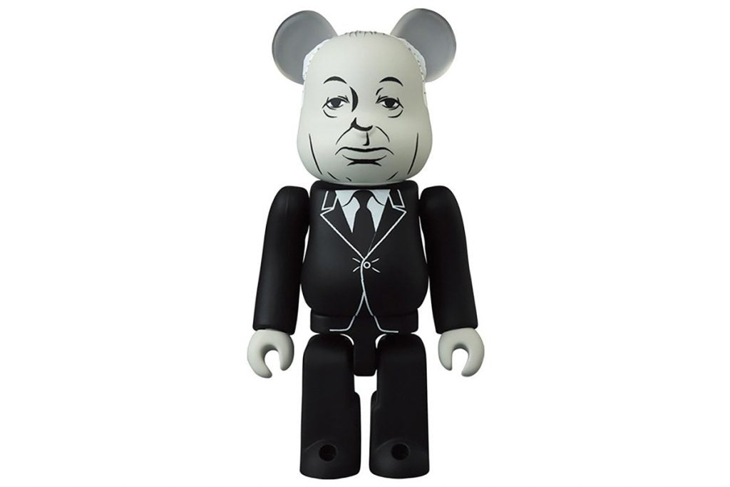 Alfred Hitchcock Horror BE@RBRICK Series 43 100 percent figure black suit minimalist design