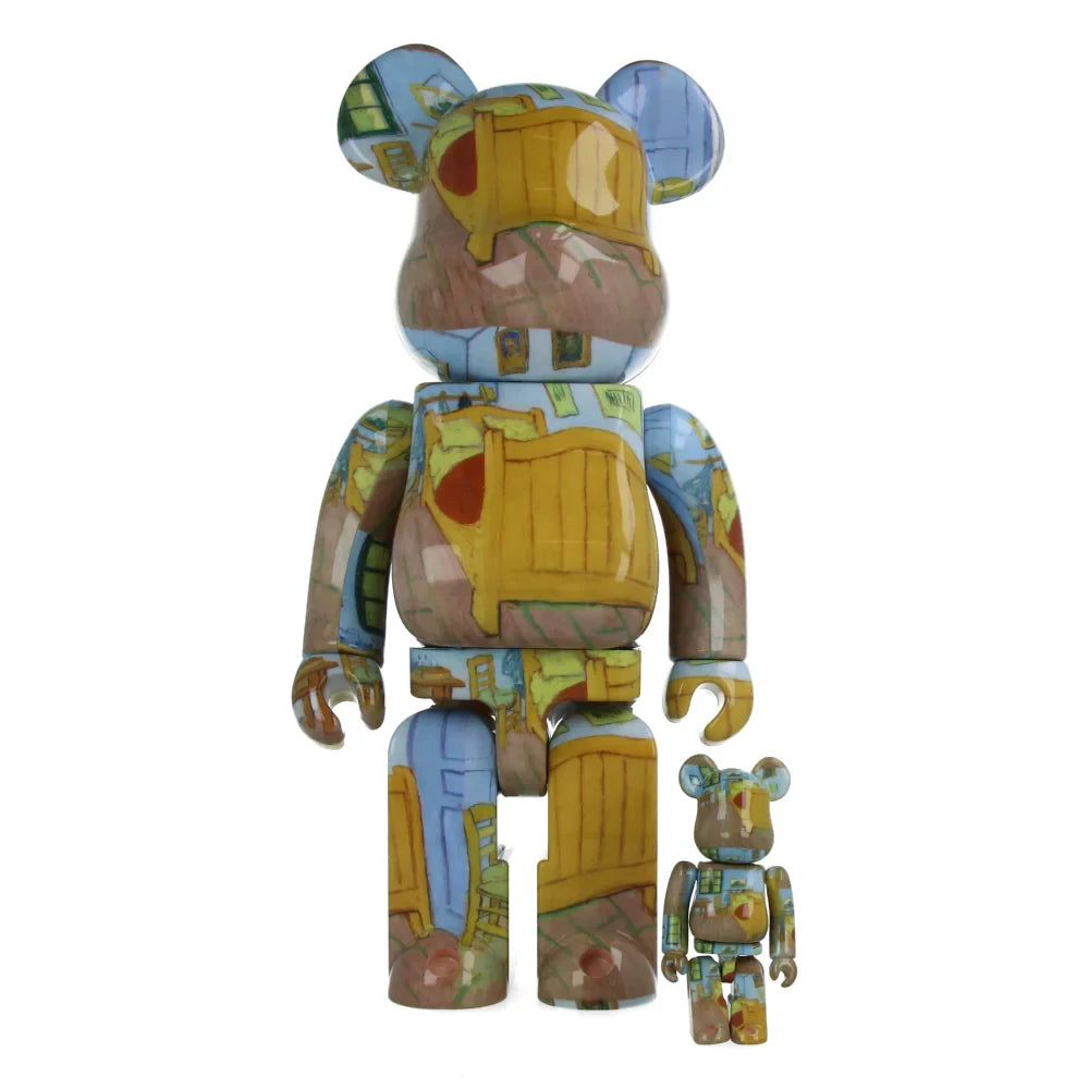 400% & 100% Bearbrick set – Van Gogh (The Bedroom)