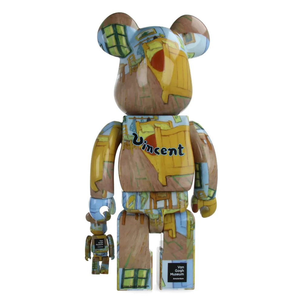 400% & 100% Bearbrick set – Van Gogh (The Bedroom)