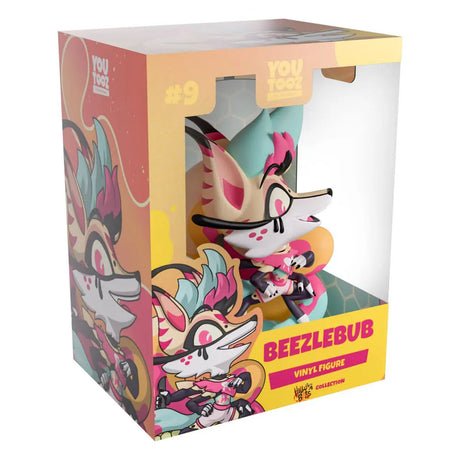 Beelzebub vinyl figure in collector’s packaging with illustrated box art.