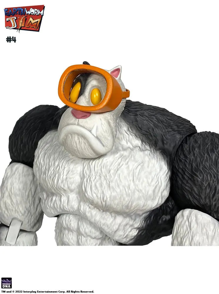 Earthworm Jim #4 figure with neutral pose and accessories