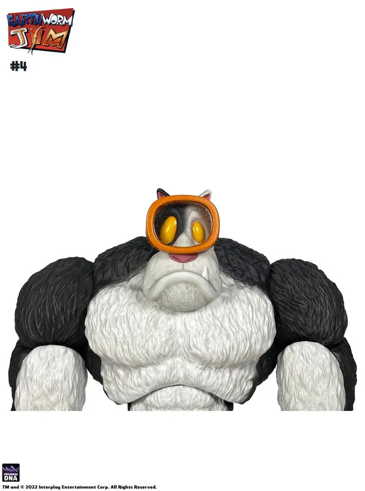 Earthworm Jim #4 figure with neutral pose and accessories