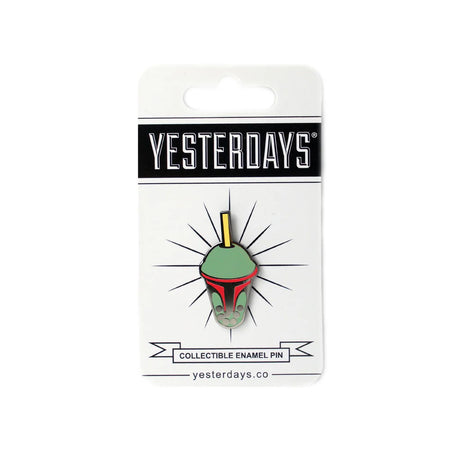Boba Soft Enamel Pin Yesterdays