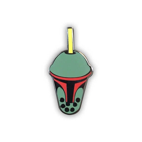 Boba Soft Enamel Pin