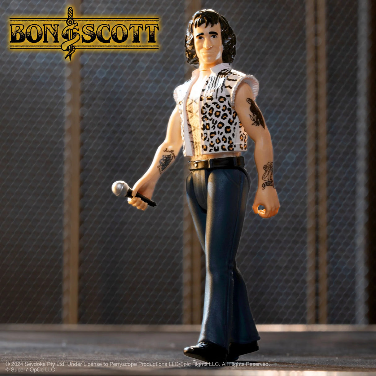 Bon Scott (Leopard Print) - ReAction Figure Trailer