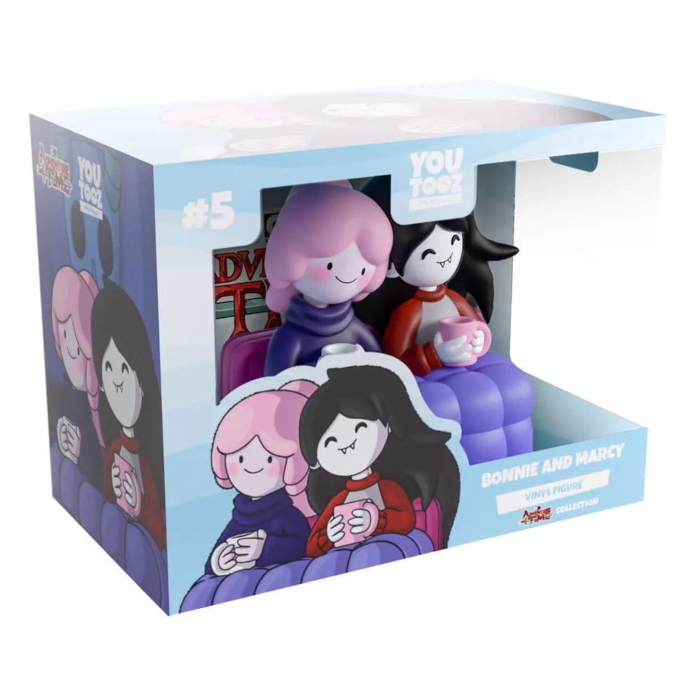Boxed Bonnie and Marcy Adventure Time Youtooz vinyl figure with display window packaging.