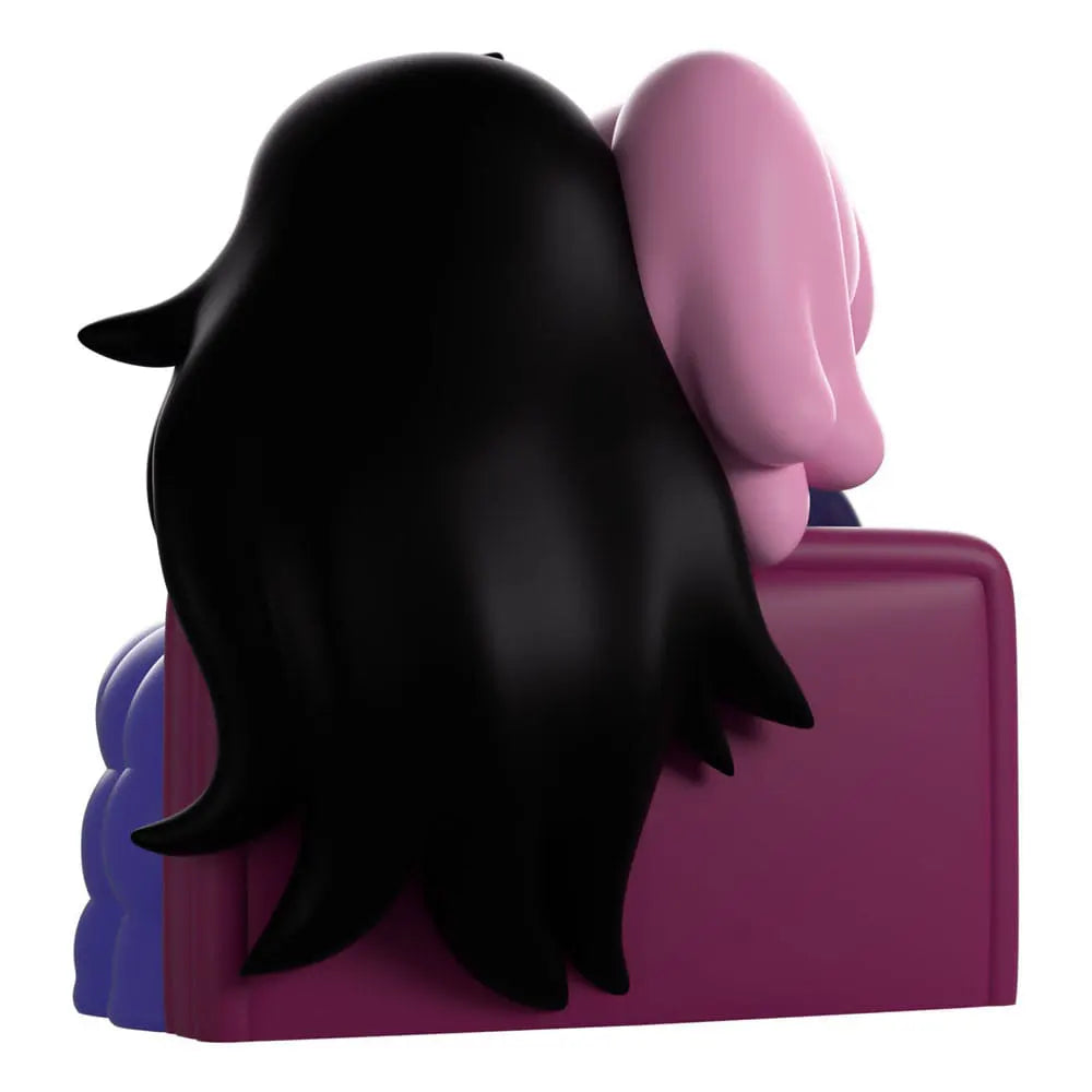 Back view of Bonnie and Marcy Youtooz collectible showing their hair and couch detail.