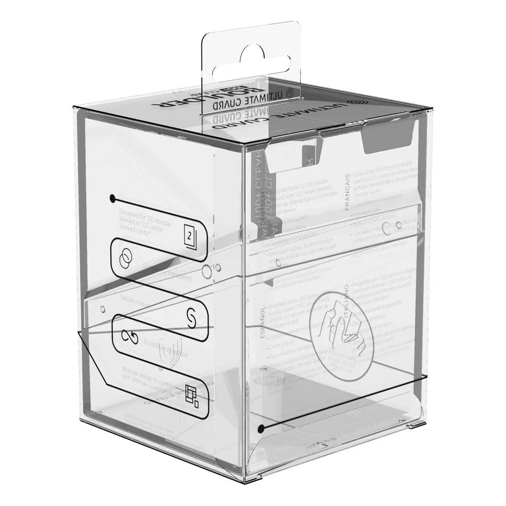Ultimate Guard Boulder 100+ Transparent - Clear