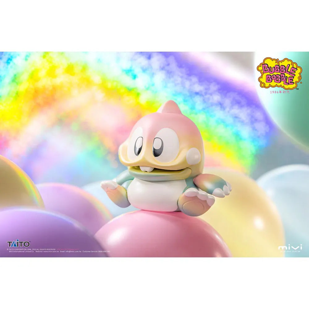bubble bobble pink gradient vinyl figure