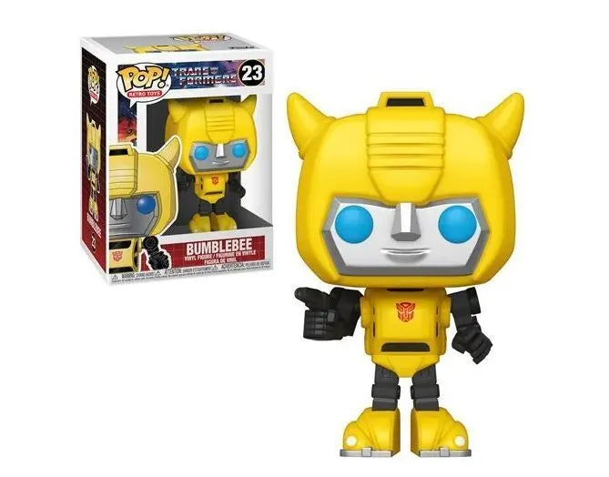 Funko Pop Retro Toys Transformers Bumblebee vinyl figure with box