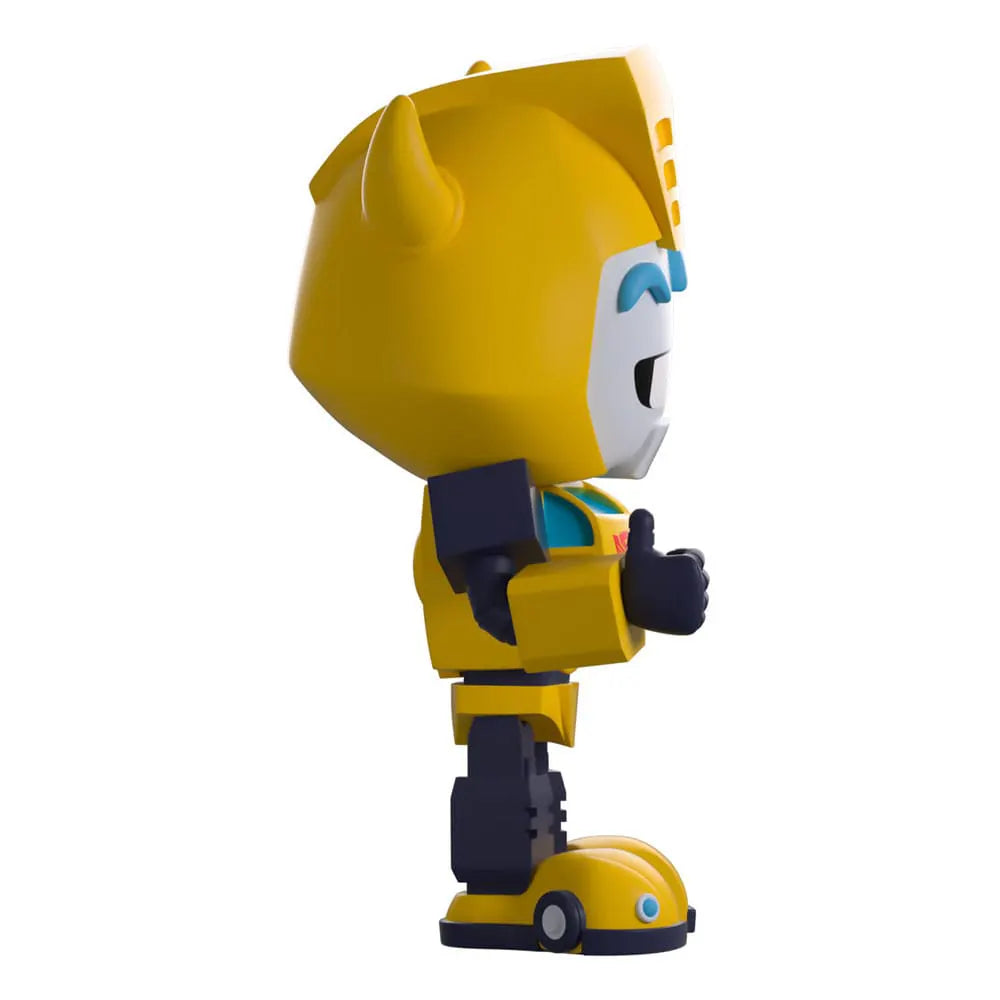 Side view of Bumblebee Youtooz vinyl figure
