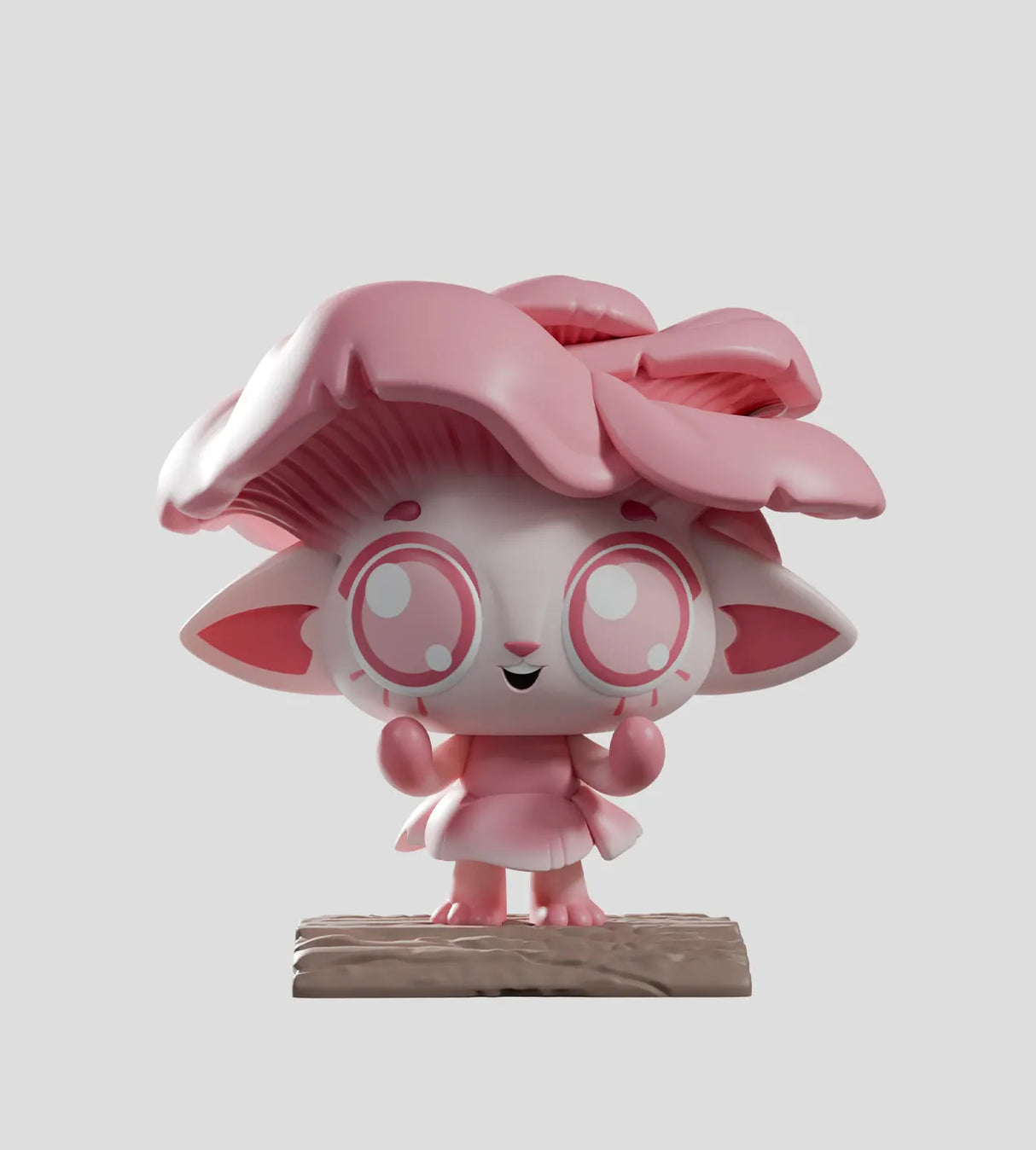 capkins green mushroom forest character figure collectible