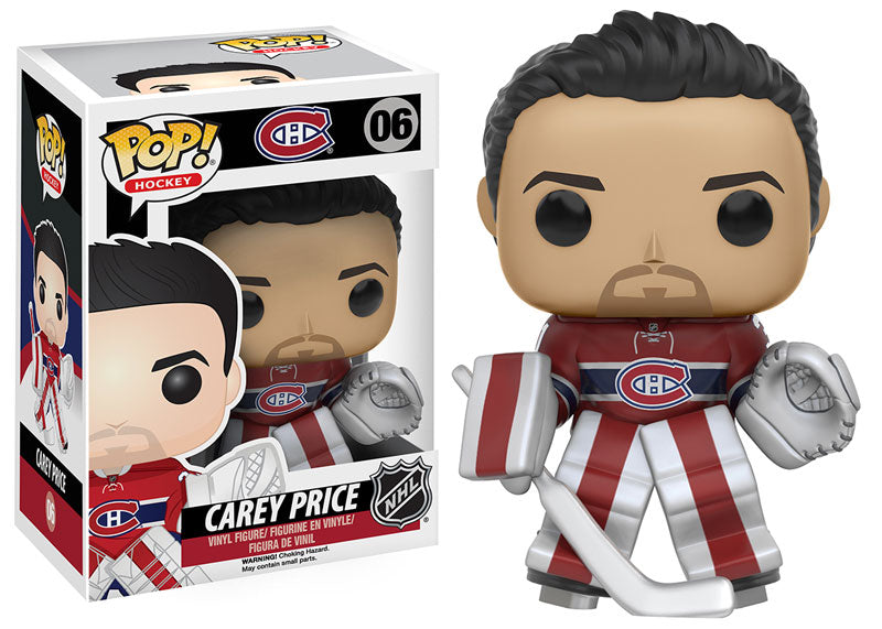 Carey Price 06 Funko Pop Vinyl NHL Montreal Canadiens collectible figure