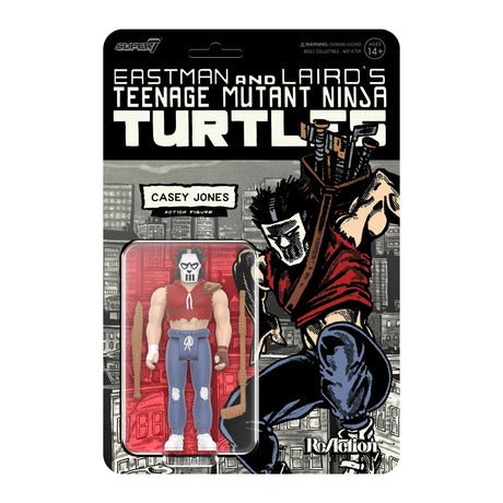 Casey Jones (Comic Color) - Teenage Mutant Ninja Turtles ReAction Figure Blister