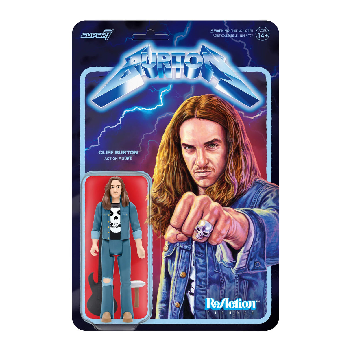 Cliff Burton - ReAction Figure Blister