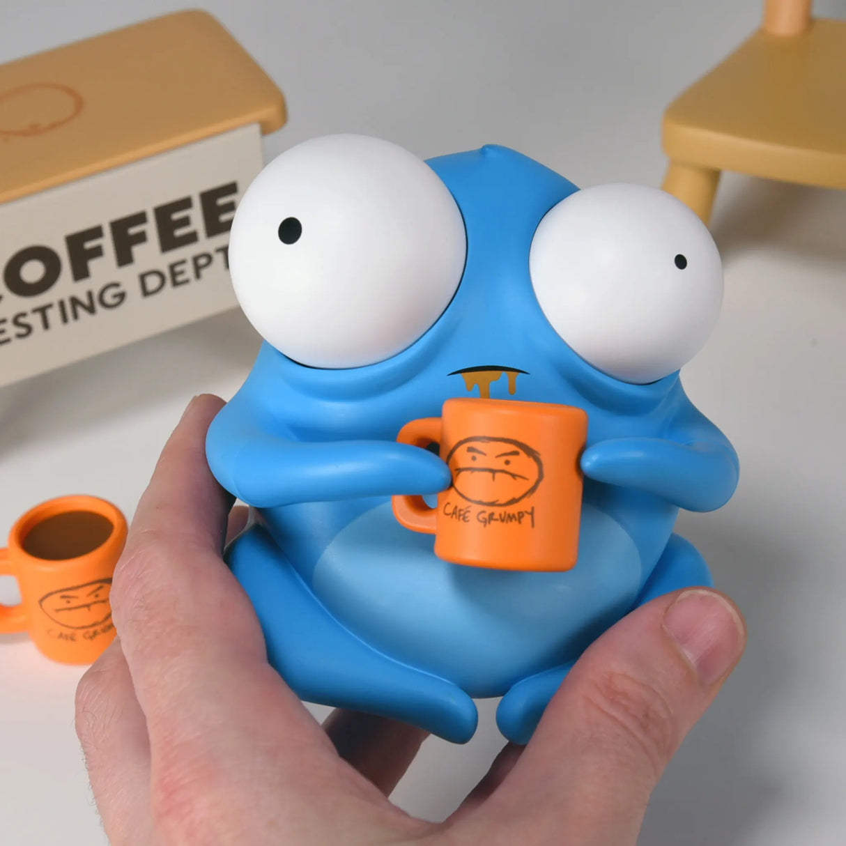 Coffee Testing Dept. Vinyl Figure